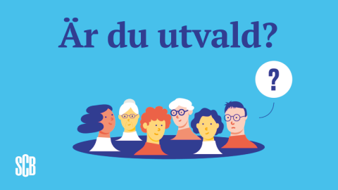 Illustrerad bild med människors huvuden