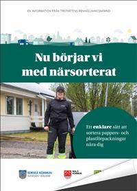 Miniatyrbild på broschyren "Nu börjar vi med närsorterat"