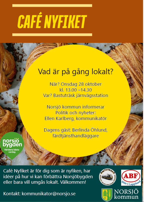 Café Nyfiket Bastuträsk Stn.